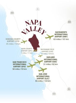 Best Airports to Fly Into for Your Napa Valley Wedding