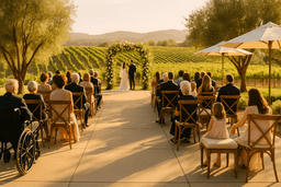 Accessibility & Guest Comfort at Napa Wedding Venues: What to Ask When Touring