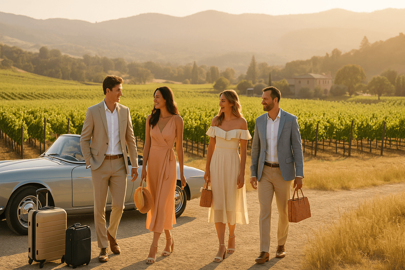 What Your Guests Should Pack (and Expect) for a Wedding Weekend in Napa Valley
