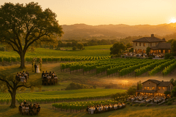 How to Choose the Right Wedding Venue in Napa for Your Guest Count