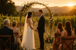 How to Create Memorable Vows & Ceremony Moments Unique to Your Napa Venue Setting