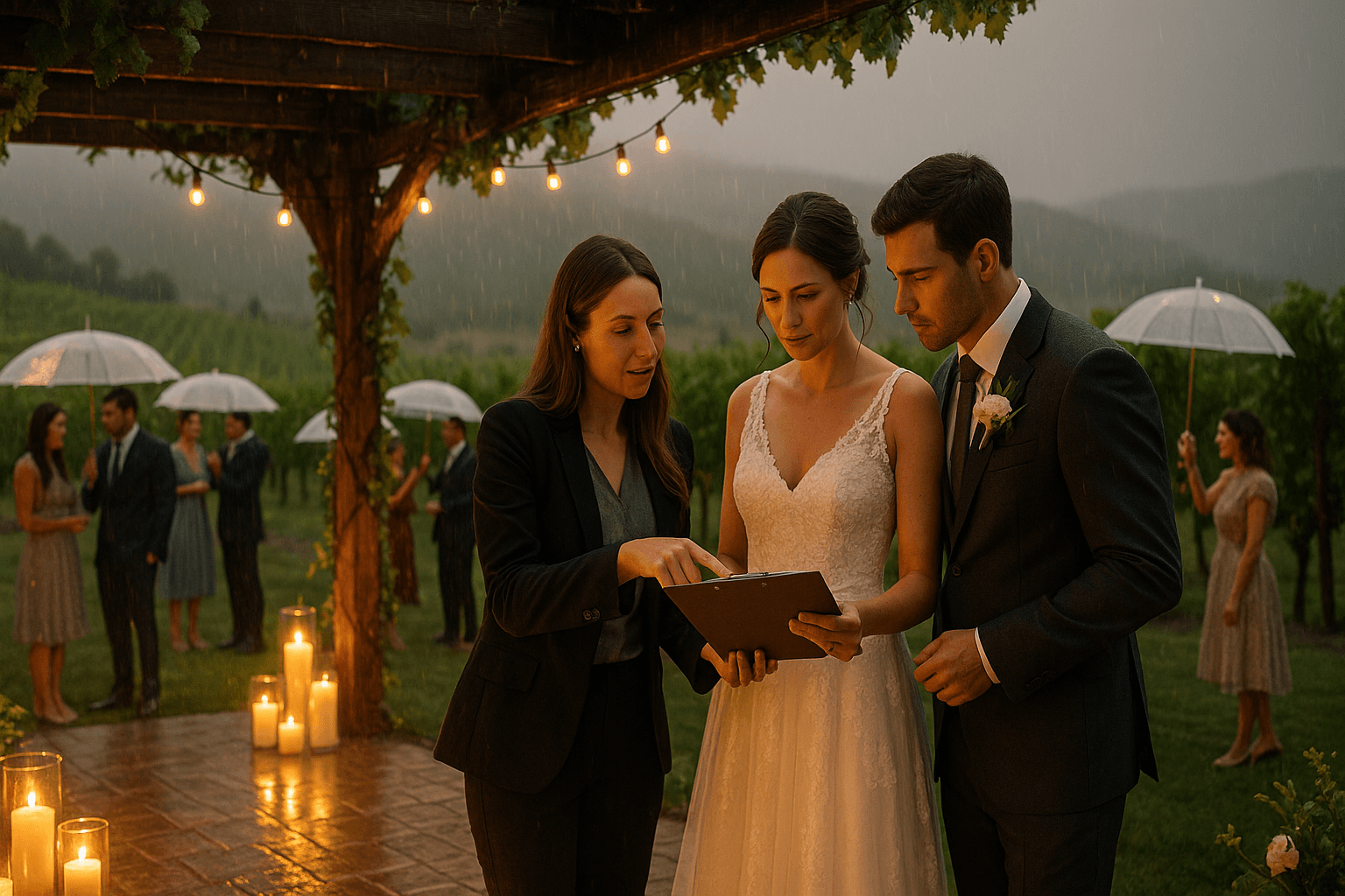 How to Handle Contingency Plans (Weather, Sound, Travel Delays) at a Napa Venue