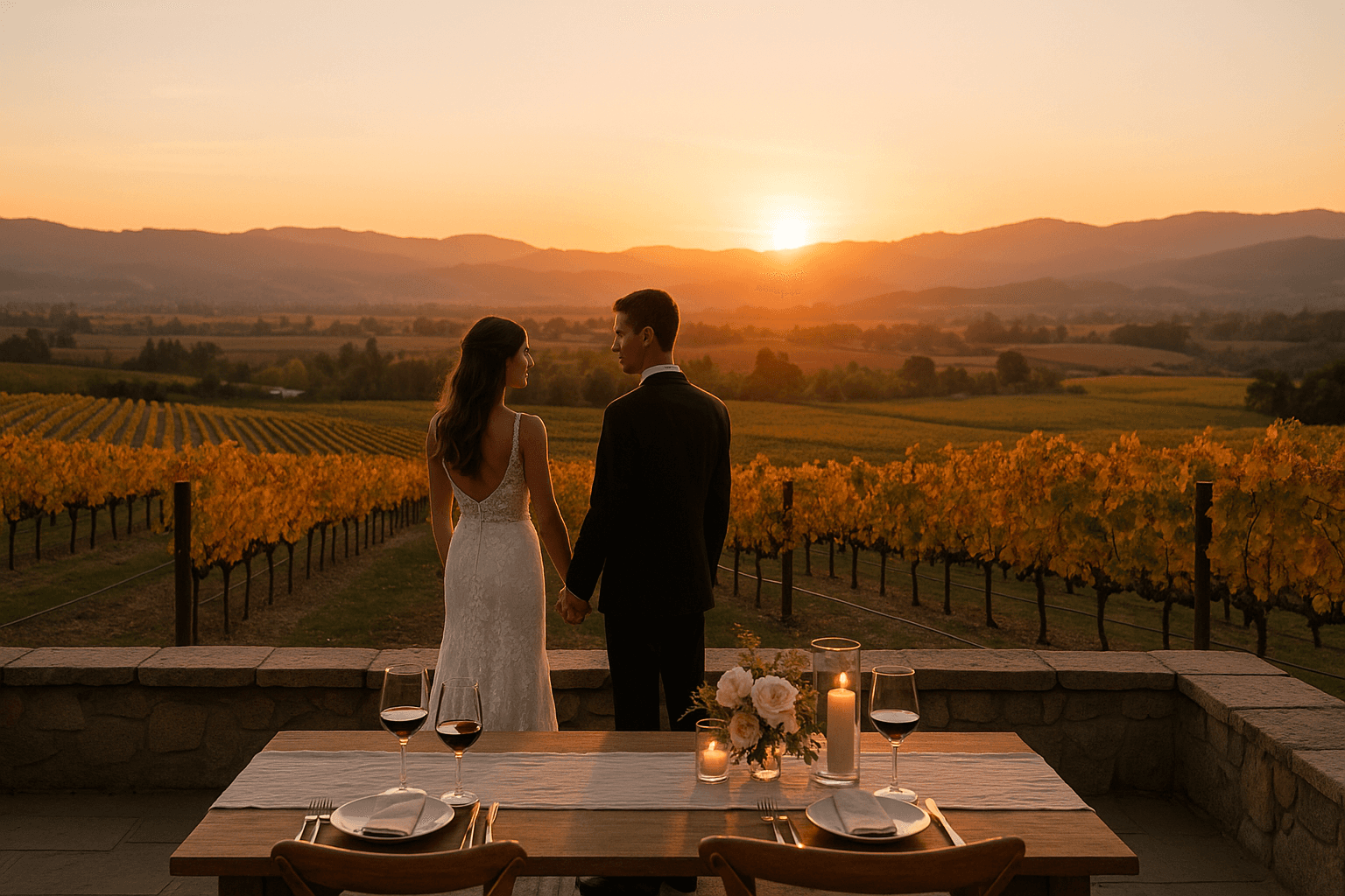 Choosing the Right Time of Year for Your Napa Wedding Venue: Weather, Events & Pricing
