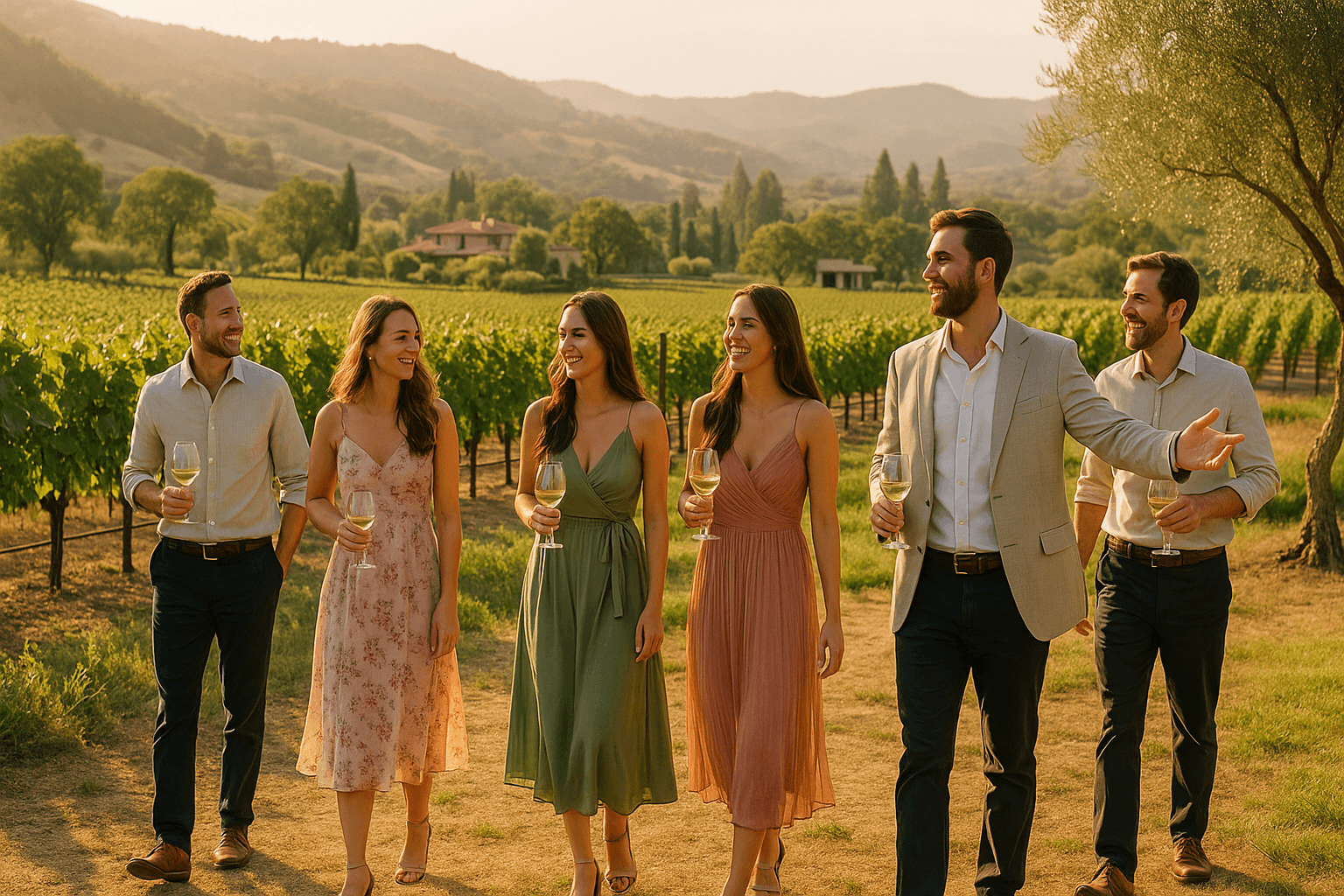 How to Help Guests Explore Napa Valley During Your Wedding Weekend (Near the Venue)