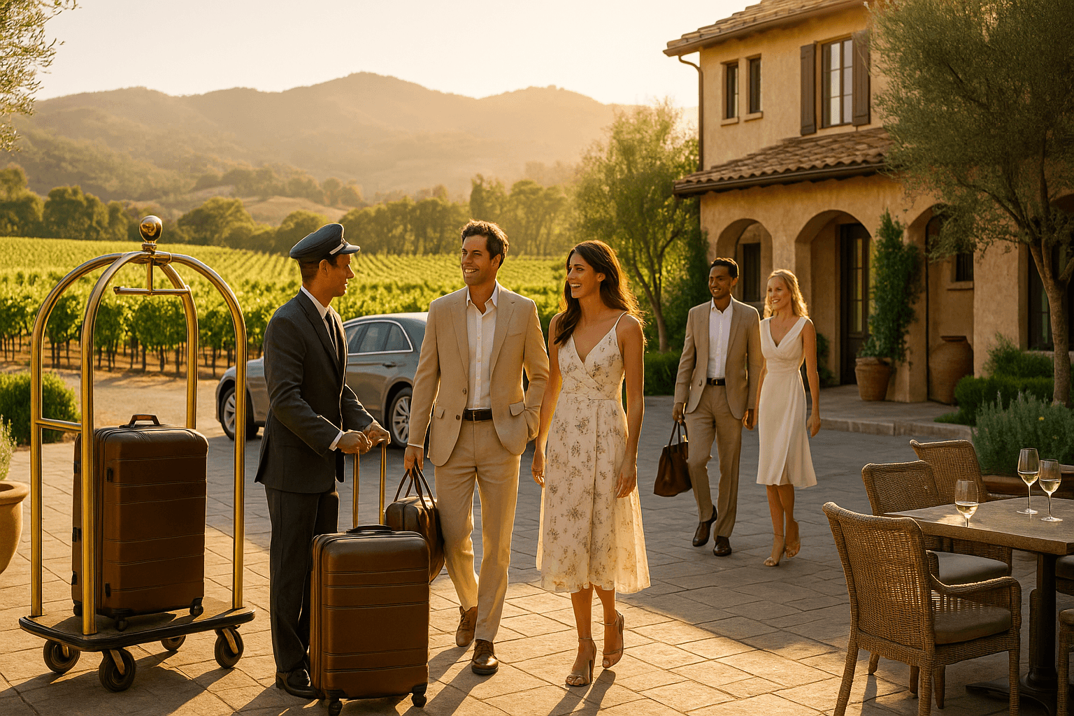 How to Choose a Guest-Friendly Hotel or Stay Near Your Napa Wedding Venue