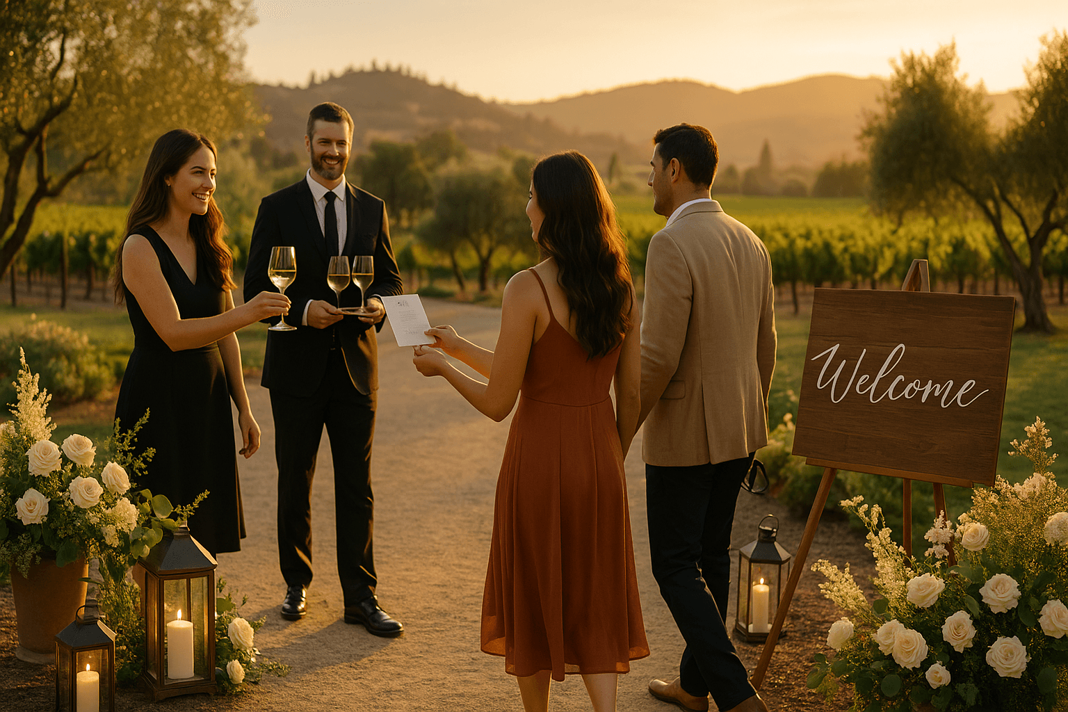 How to Create a Seamless Guest Experience from Welcome to Departure at Your Napa Venue