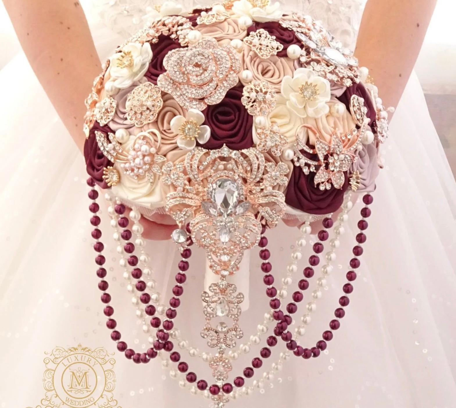 Wine Country Brooch Bouquets