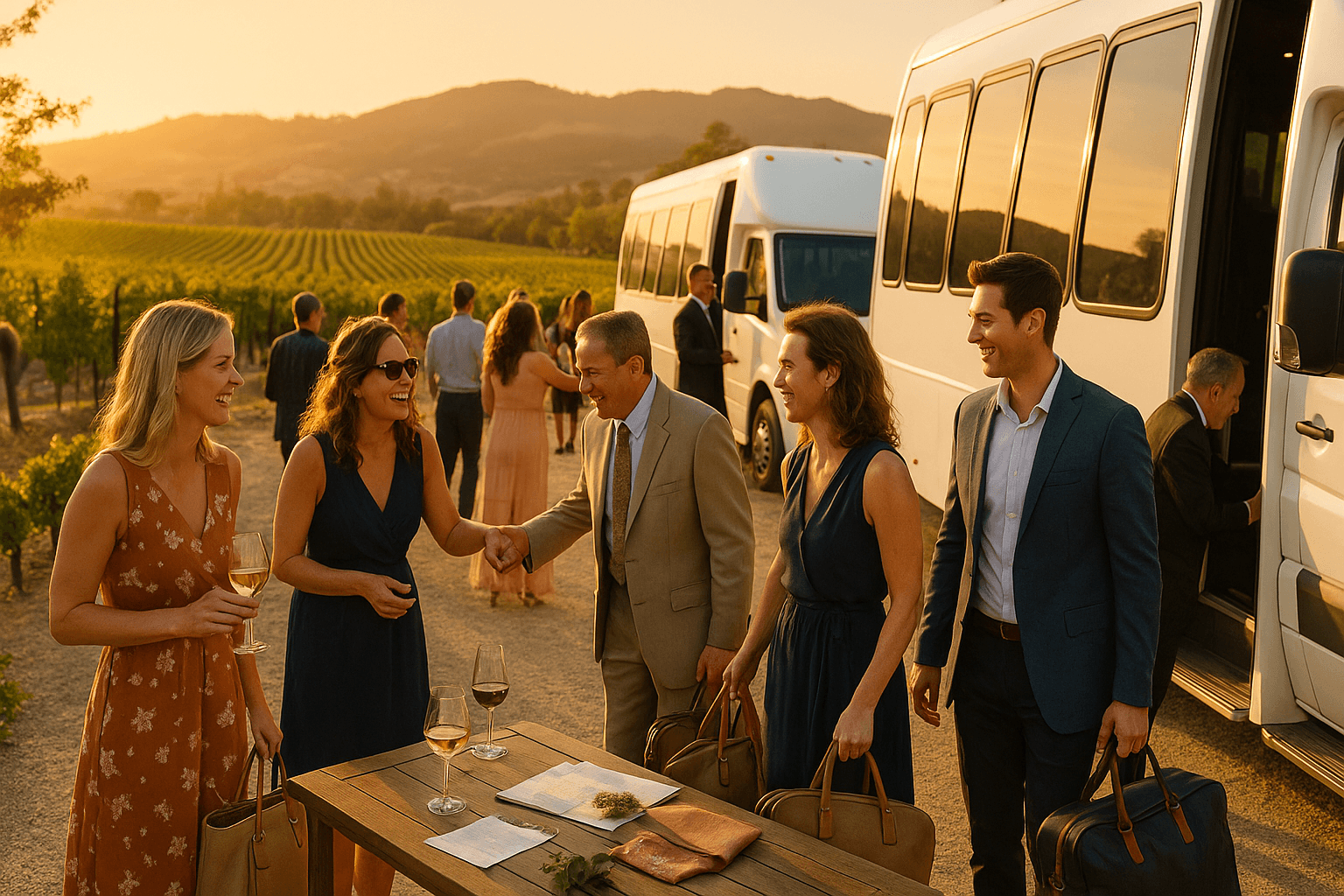 Guest Transportation & Logistics: Getting Everyone to Your Wedding Venue in Napa