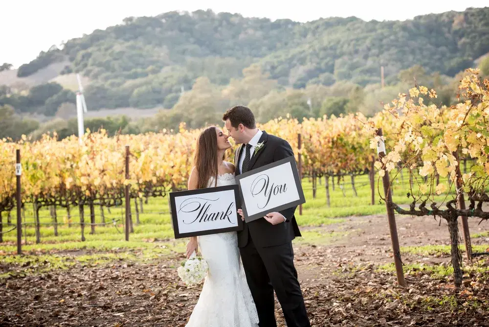 Saying Thank You After Your Wedding