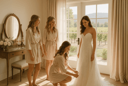 How to Choose the Perfect Bridal Party or Getting-Ready Space at a Napa Venue