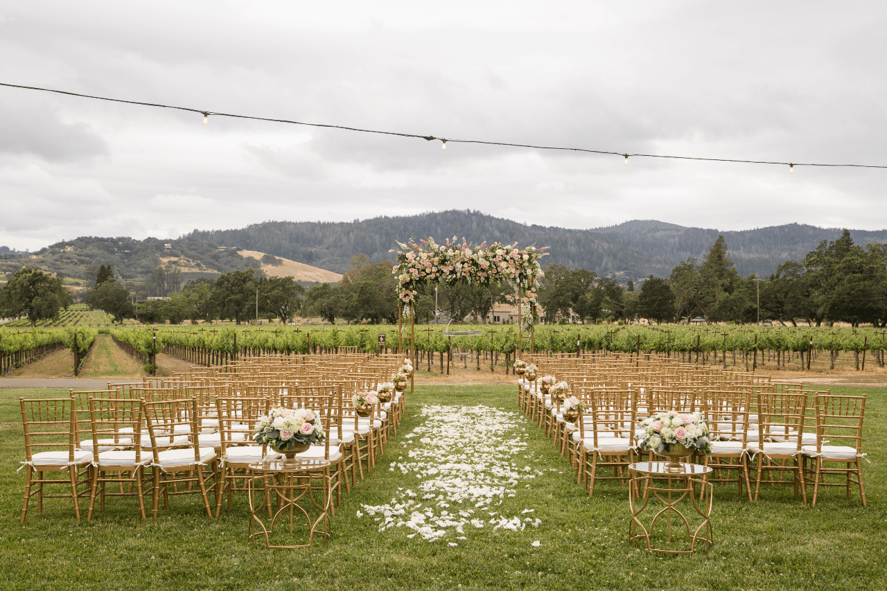 Napa Wedding Venues Have Stunning Vineyard Views